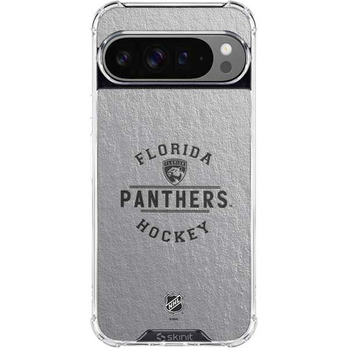 NHL Florida Panthers Black Text Google Pixel 10 Pro XL Clear Case